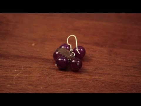 eHowArtsAndCrafts - Subscribe Now: http://www.youtube.com/subscription_center?add_user=ehowArtsandCrafts Watch More: http://www.youtube.com/ehowArtsandCrafts Beading grape earri...