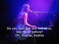 Sophia (Karaoke with lyrics)