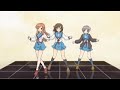 this is a slowed-down and mirrored version of the special tv size version of hare hare yukai for people who are practicing the insane dance.