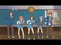 this is a slowed-down and mirrored version of the special tv size version of hare hare yukai for people who are practicing the insane dance.