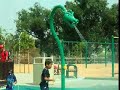 4yrs7mos - at a sprinkle park with cousins
