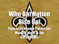 Naked Saints Fan Attacks Patriots with Bobble Head