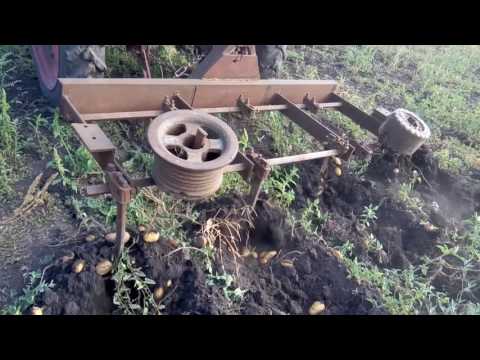 Картофелекопалка своими руками для т-25 видео