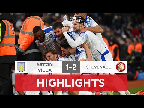 FC Aston Villa Birmingham 1-2 FC Stevenage