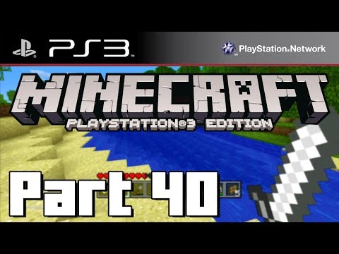 Lets Play Minecraft PS3 Edition - Part 40 - WORST ENCHANTMENT EVER! ( PS3 )