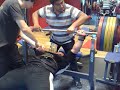 240kg benchpress 15 cm block