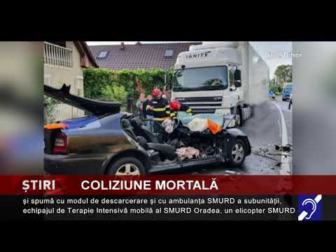 Coliziune mortală, pe un drum din Bihor