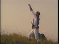 here is another of those richard harrison moments where he runs thru the outdoors, goes to the top of a mountain and shouts the fact that he's a ninja!!!  lol