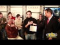 Premiazione di Pietro Pace allo Stand del Gioco del Lotto