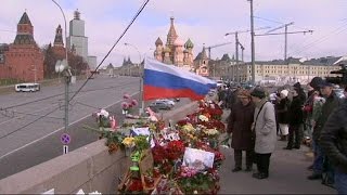 Nemtsov'un ölümünün 40. gününde anılıyor