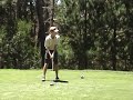 Amazing golf swing