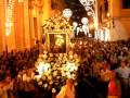 Termine della processione - Ave Maria (Festa del Carmine 2009 - Manfredonia)