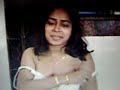 Indian Aunty showing off Boobs in Bra