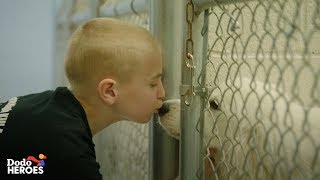 This Kid's Goal Is To Get Every Single Shelter Dog in the U.S. Adopted | The Dodo Heroes Season 2 by The Dodo