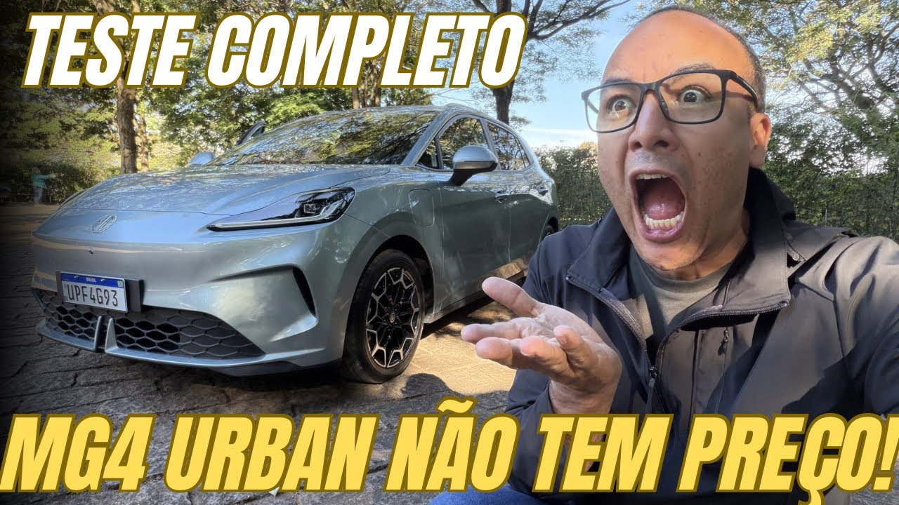 Lançamento MG4 URBAN: TESTE COMPLETO - motor, autonomia, itens de série e O PREÇO?