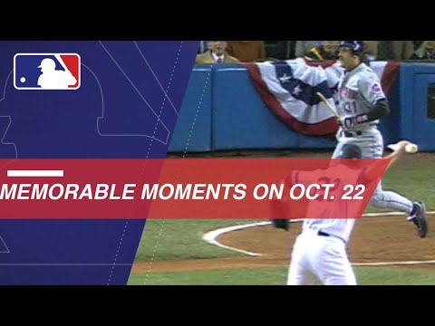 Video: MLB's notable moments from October 22