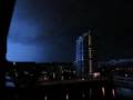 Onweer in Amsterdam op 2 juli 2008