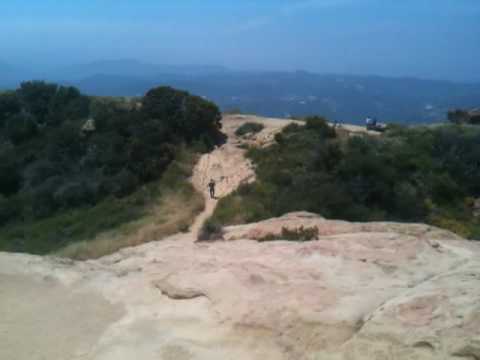 View from Eagle Rock at Topanga State Park