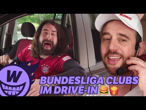 Bundesliga-Clubs im Drive-In