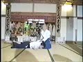 ???????1993??Doshu Kisshomaru Ueshiba in Iwama 1993 ???????1993??Doshu Kisshomaru Ueshiba in Iwama 1993