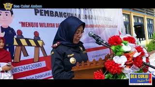 Pencanangan Zona Integritas Bea Cukai Ambon