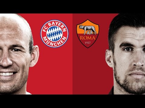 Robben & Strootman Google Hangout: FC Bayern Munich & AS Roma Digital Friendly