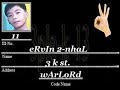 Triple K's Video Enjoy Kau Ah... Comment Din ^_^ Geh..