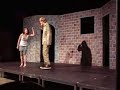 Here's a run-through of a scene done for the benefit of a News Herald photographer. Actors are in partial costume (Converse sneakers are not part of the show.)