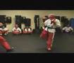 Freestyle karate sparring blackbelt grading