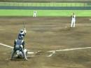 2008．7．1 雁の巣ホークス＃2 岩嵜 vs 井端 中日ドラゴンズ戦