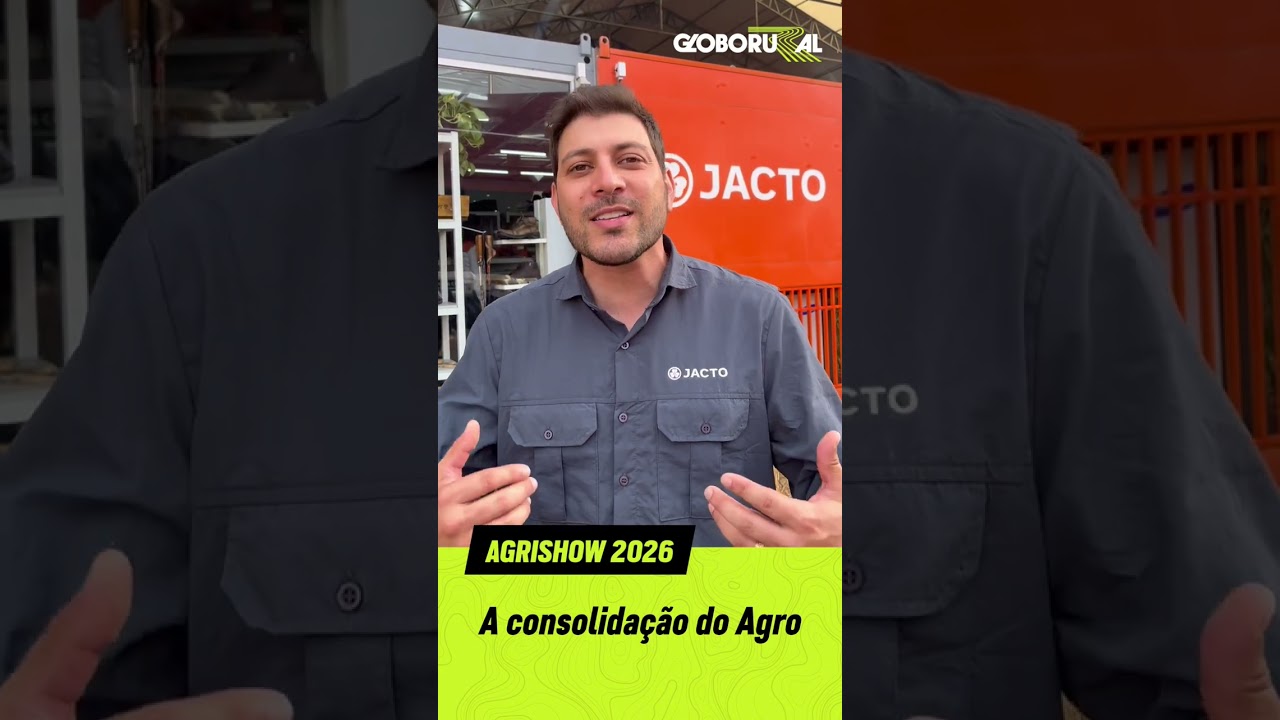 Caio Afiune, ex-BBB e agricultor, fala sobre sua relação com o agro na Agrishow 2026
