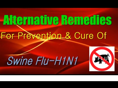 how to cure swine flu