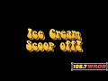 ice cream scoop off