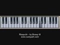 Rasputin - Piano / Keyboard Tutorial