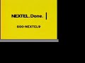 Nextel GPS TV Commercials