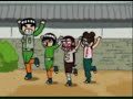 sakura vs ino - hollaback girl  thriller orochimaru michael