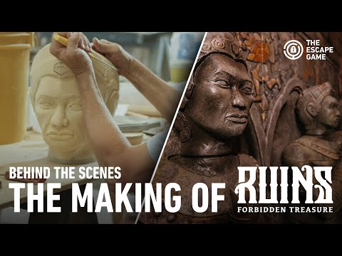 Behind The Scenes of RUINS: Forbidden Treasure by The Escape Game