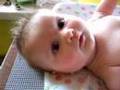 gracie laughing with daddy