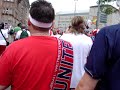 American fans overrun the streets of Nuremberg as they head to the USA vs. Ghana match