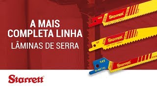 Lâminas de serra Starrett