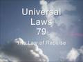 videos de 079 - The Law of Repulse - 105 Universal Laws of Third Dimension Living.