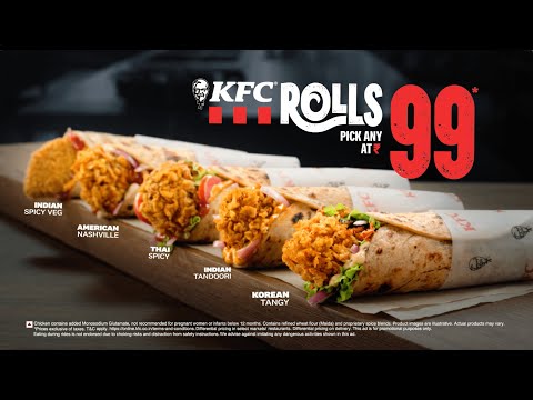 KFC Rolls-Kabhi Bhi Khao