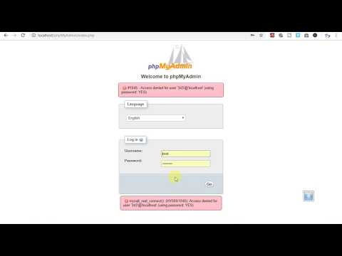 mysqli_real_connect(): (hy000/1045): access denied for user mysqli_real_connect(): (hy000/1045): access denied for user