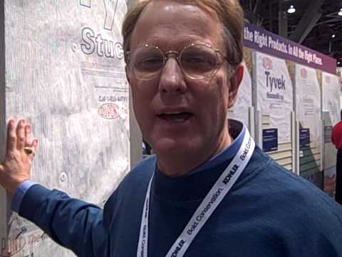 how to install tyvek drainwrap