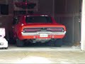 69 charger general lee cold start, missfireing, smoking, backfiring... this is actualy the best cold start yet! it is usually much worse. it generaly takes 5 plus minutes to warm it up before it is drivable.