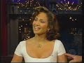 Jennifer Lopez David Letterman interview - 2002