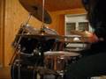 me, playin rebel girl by bikini kill on my drums