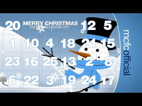 Manchester - Our annotated Advent Calendar is back for 2013! Click on the window in the screen - or if you're on mobile on the link below - for a Manchester City surprise...