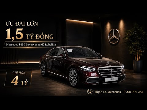Chỉ Cách E300 1 Tỷ đồng | Liệu Có Đáng Để Bước Lên S-450 Luxury Thời Điểm Hiện Tại