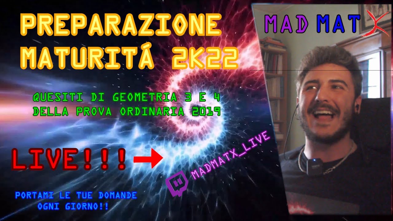 🚀PREPARAZIONE MATURITÁ 2022: QUESITI 3 E 4 DELLA PROVA 2019💪😉